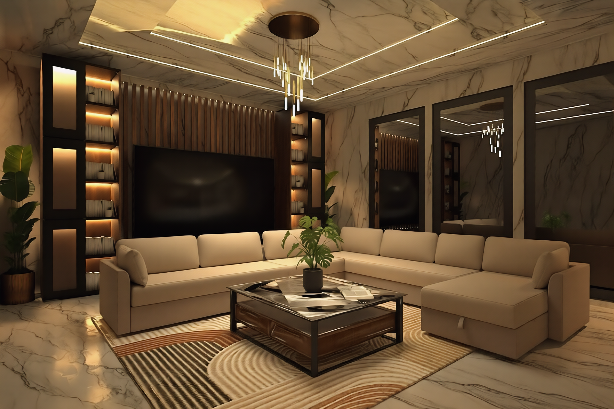 Principal suite: quiet luxury and a tailored wardrobe